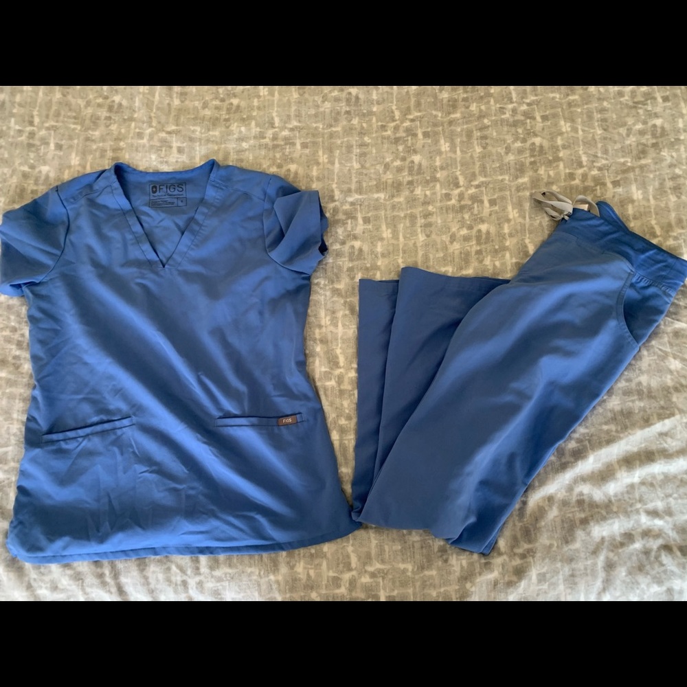 Figs Cecil Blue Scrubs